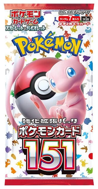 5 חפיסות Pokémon Card 151
