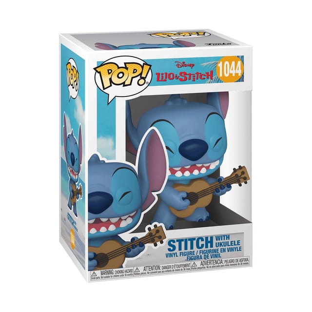 Funko Pop! Lilo & Stitch סטיץ' עם יוקלילי #1044