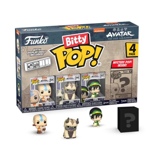 Funko Pop! Avatar: The Last Airbender רביעיית ביטי פופ עם אנג