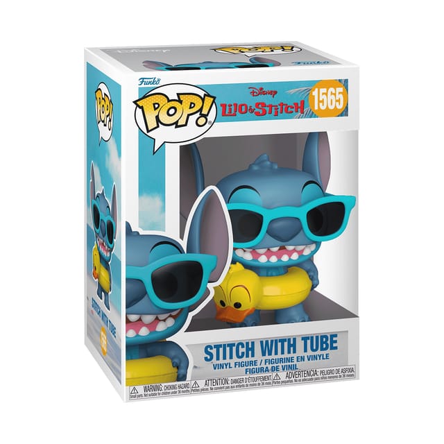 Funko Pop! Lilo & Stitch סטיץ' עם גלגל ים #1565