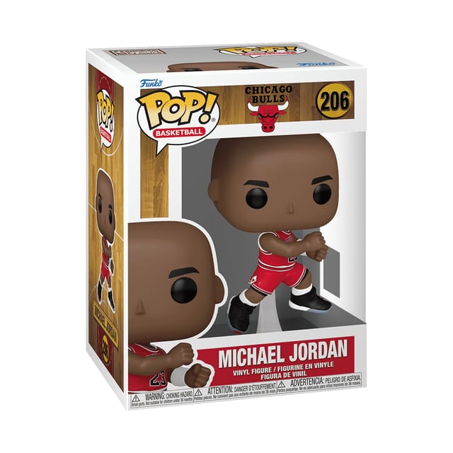 Funko Pop! Chicago Bulls מייקל ג'ורדן (פלייאוף 1989) #206